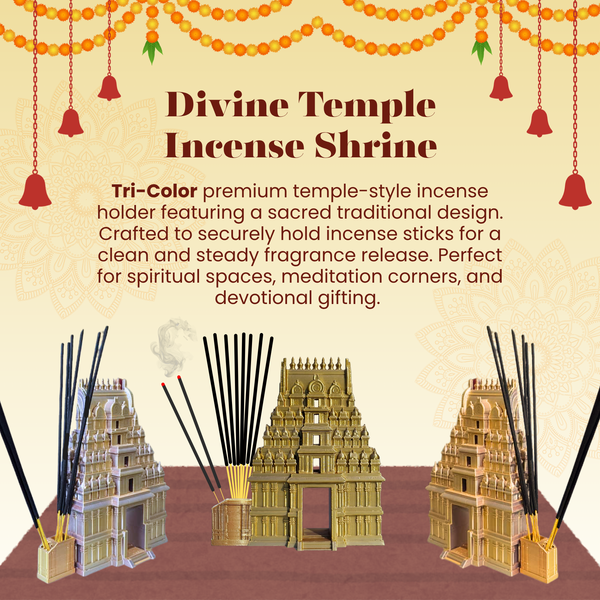 Temple Incense Holder