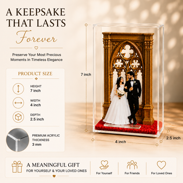 Couple Photo Keepsake Box